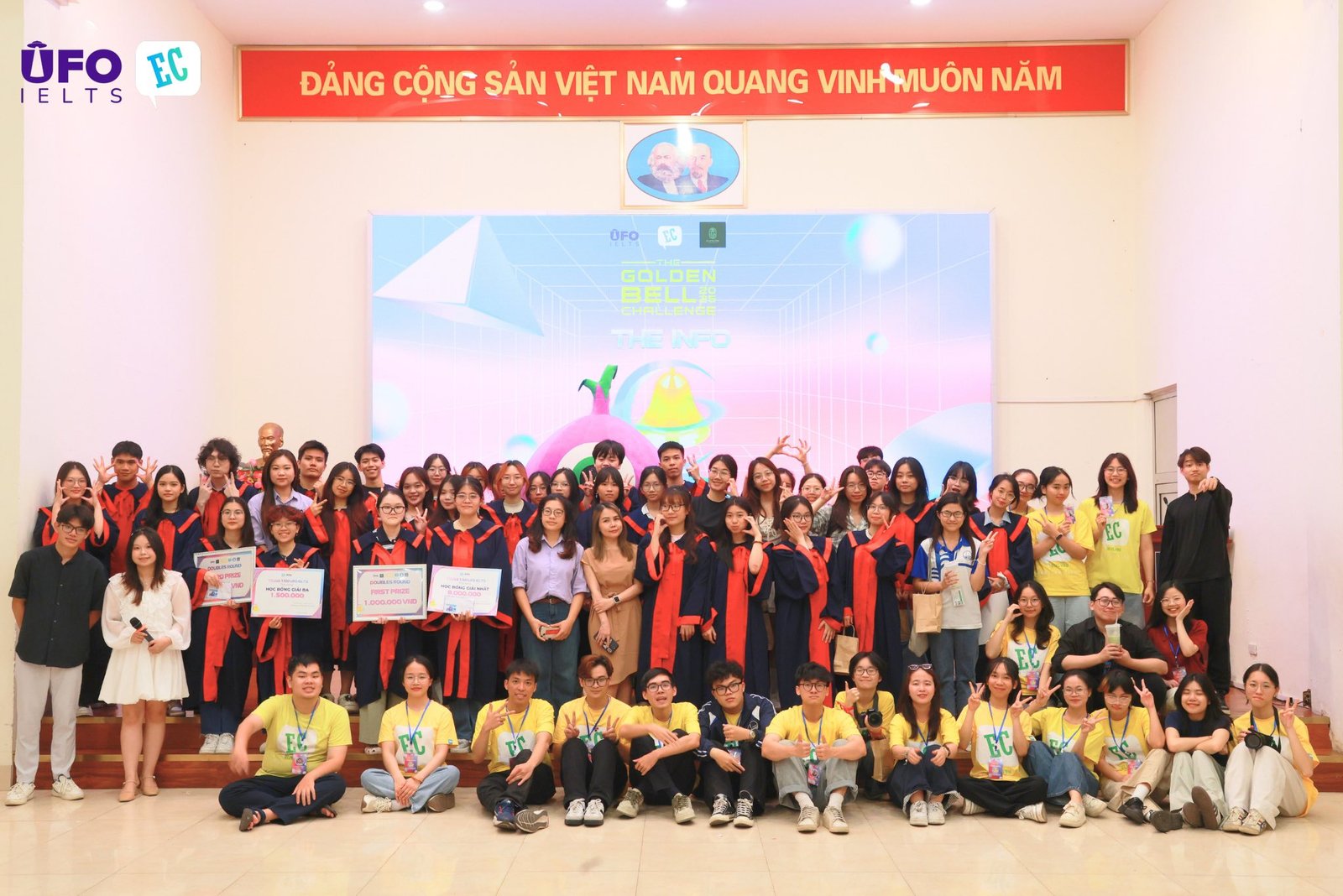 TRUNG TÂM ĐÀO TẠO NGOẠI NGỮ UFO – NHÀ TÀI TRỢ VÀNG ĐỘC QUYỀN THE GOLDEN BELL CHALLENGE 2025
